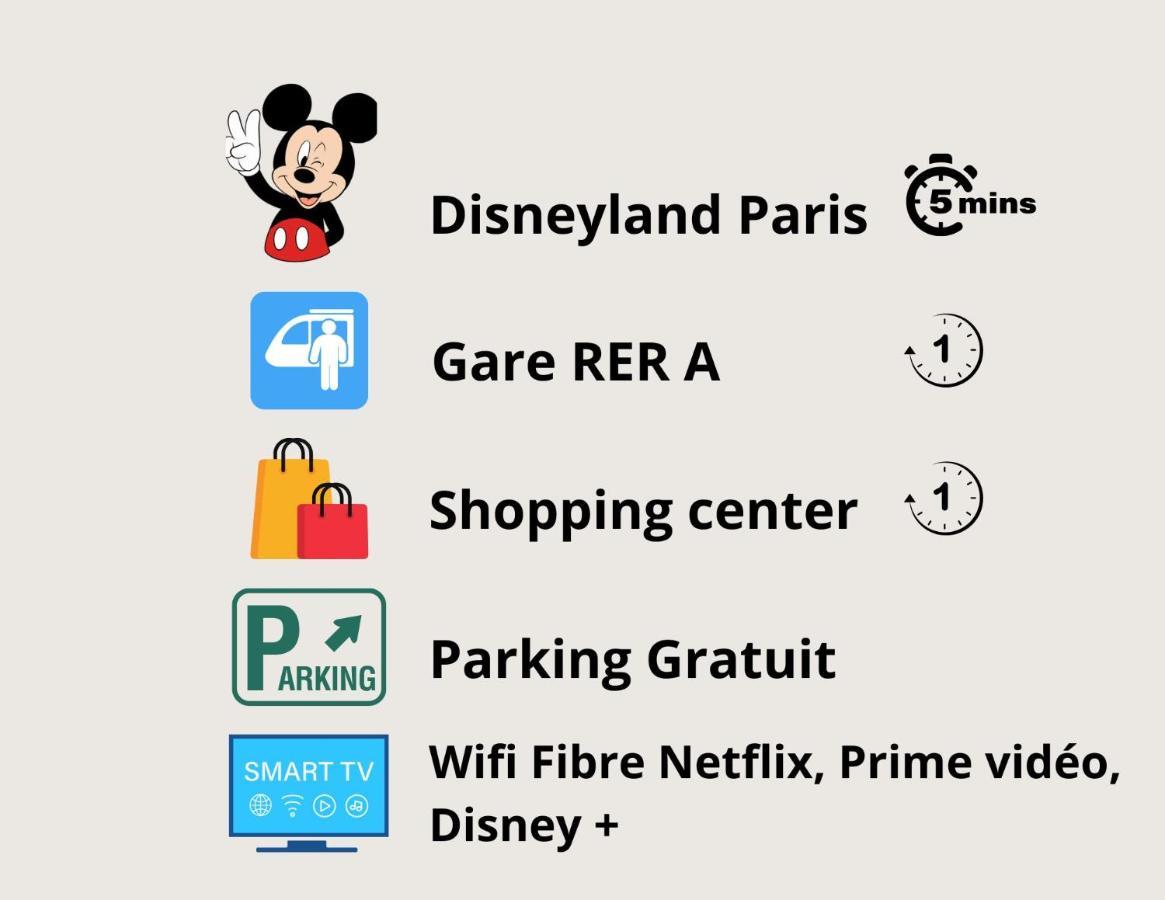 Disneyland Paris Station 2Min Chessy  Exterior foto